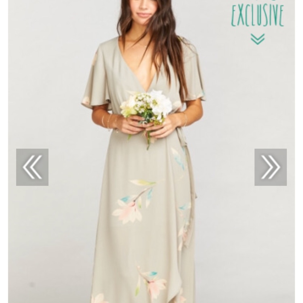 Show Me Your Mumu Sophia Wrap Dress Lily Showers!